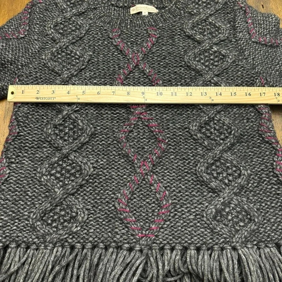 NWOT Indigenous Fair Trade Peru alpaca cotton sweater. Small. - Picture 5 of 9